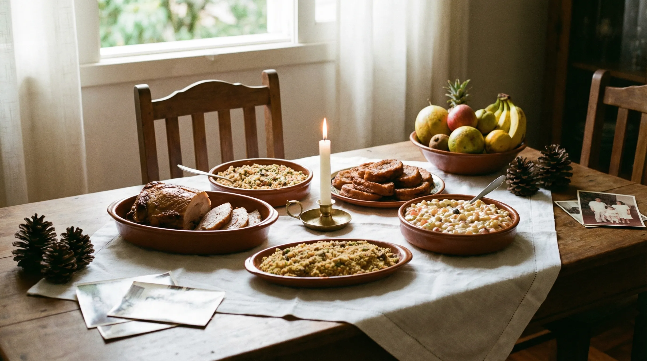 Cachorrinho de porcelana e reflexões sobre as convenções e melancolias do Natal.