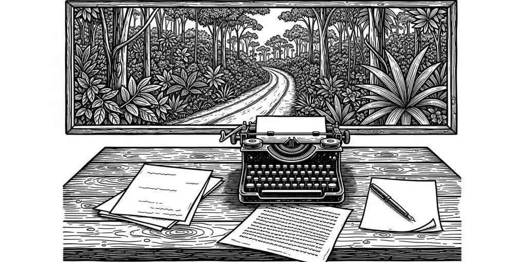 Escritório simples em Cacoal — o começo de tudo.